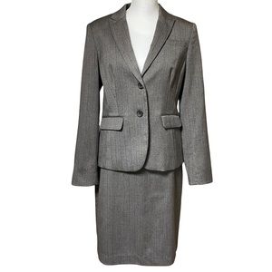 Banana Republic 2 Piece Brown Business Suit 8/10 Skirt and Jacket A